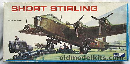 Airfix 1/72 Short Stirling B1 or BIII with Tractor and Four Bomb Trolleys, 2501-250 plastic model kit